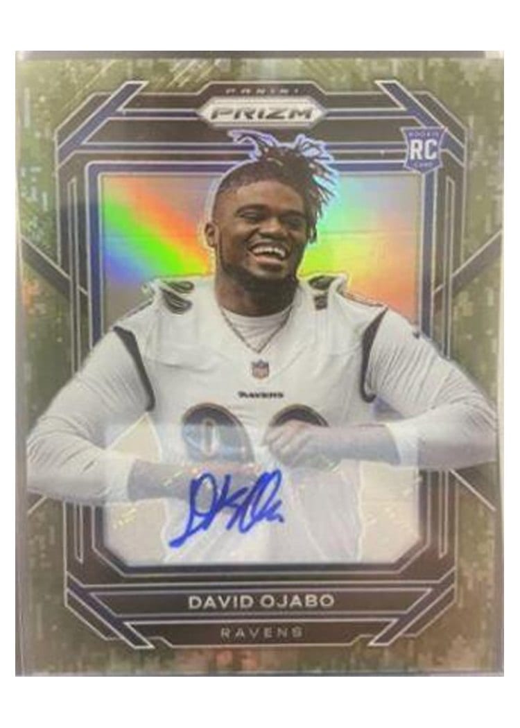 2022 Panini Prizm Base Set David Ojabo #388 card