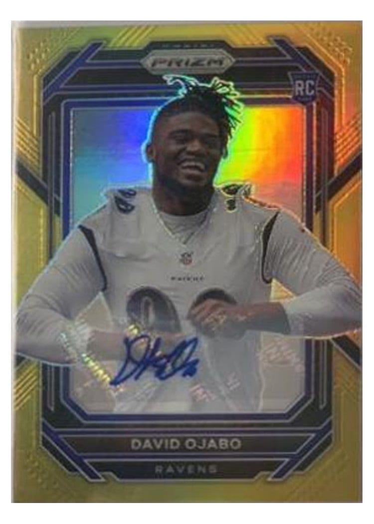 2022 Panini Prizm Base Set David Ojabo #388 card