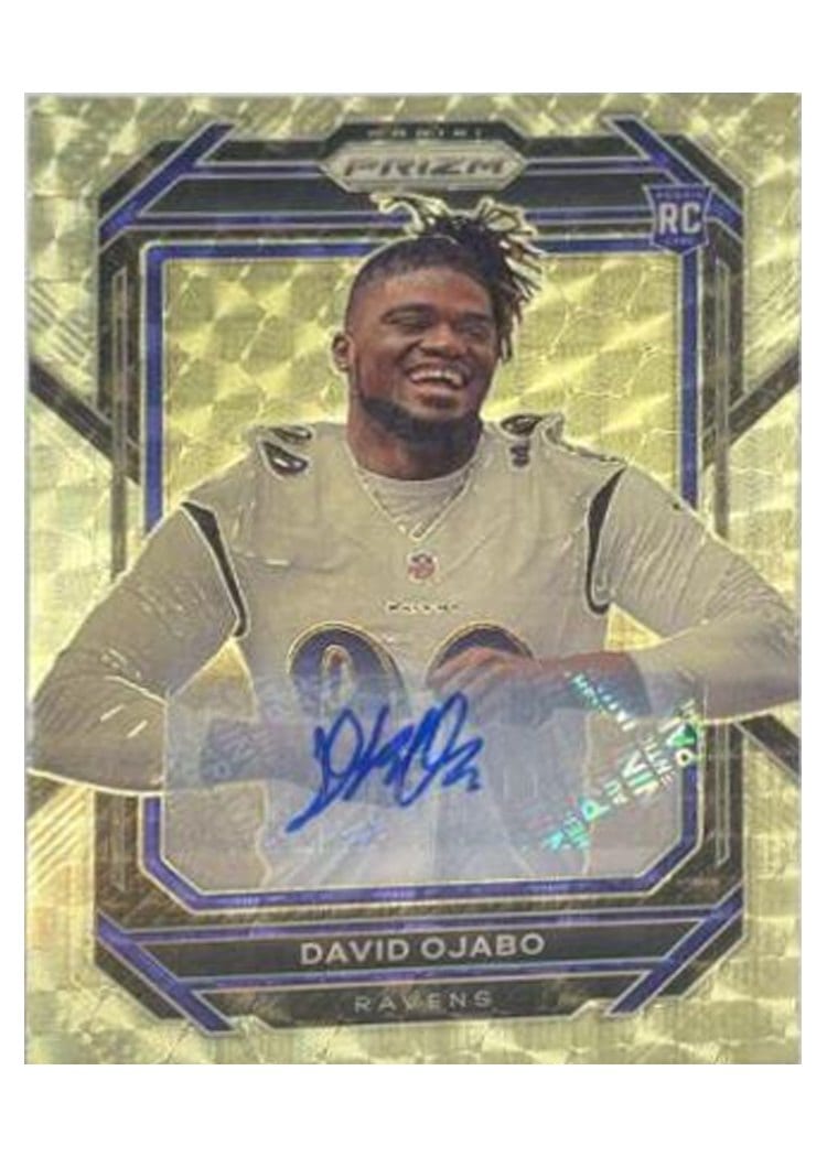 2022 Panini Prizm Base Set David Ojabo #388 card
