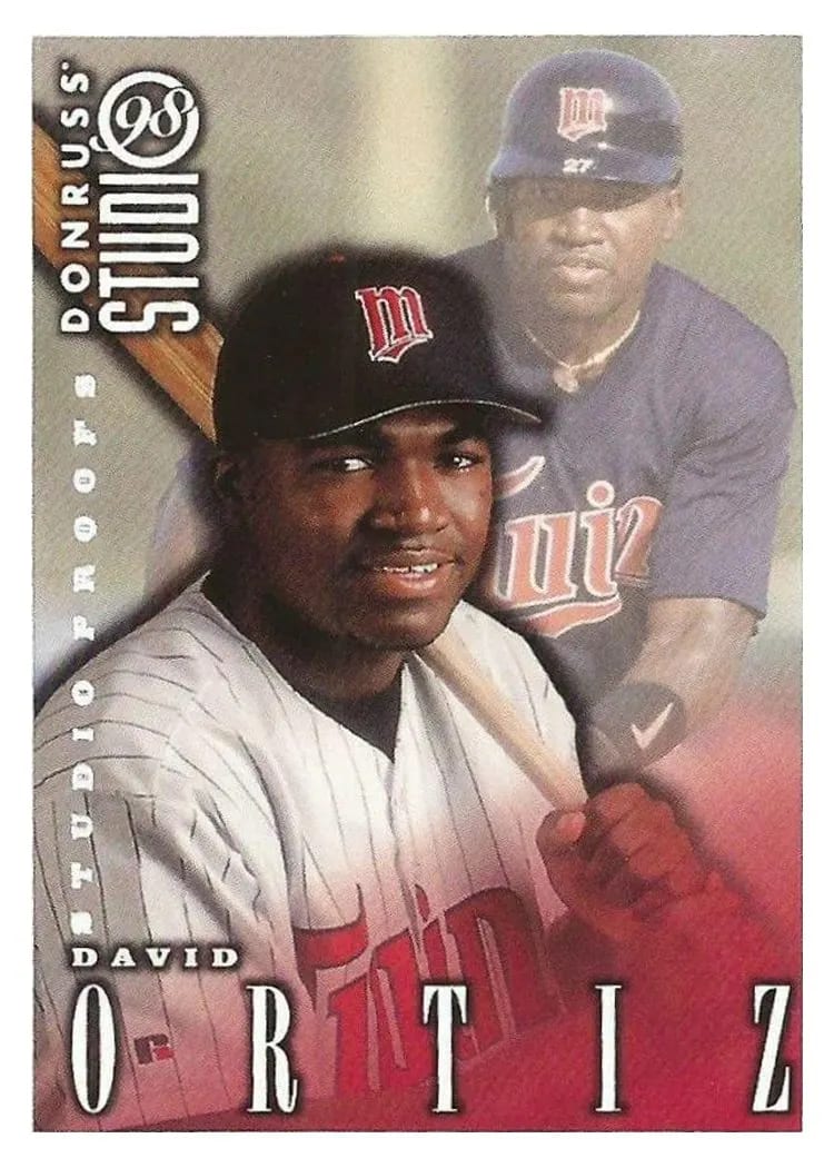 1998 Studio David Ortiz #64 card