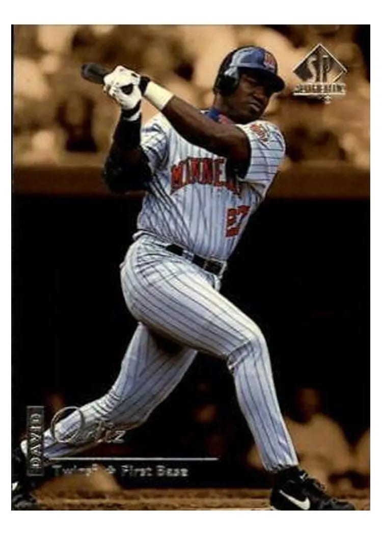 David Ortiz, 1999 SP Authentic