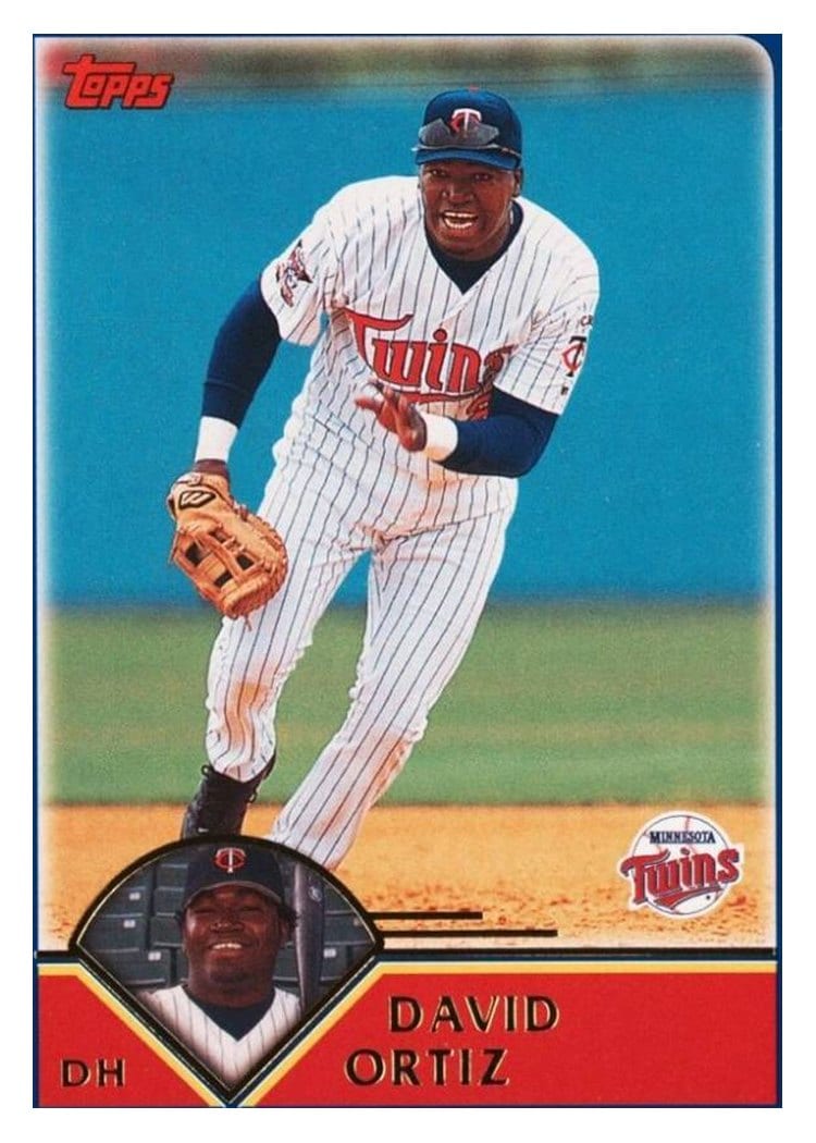 2003 Topps Base Set David Ortiz #26 card
