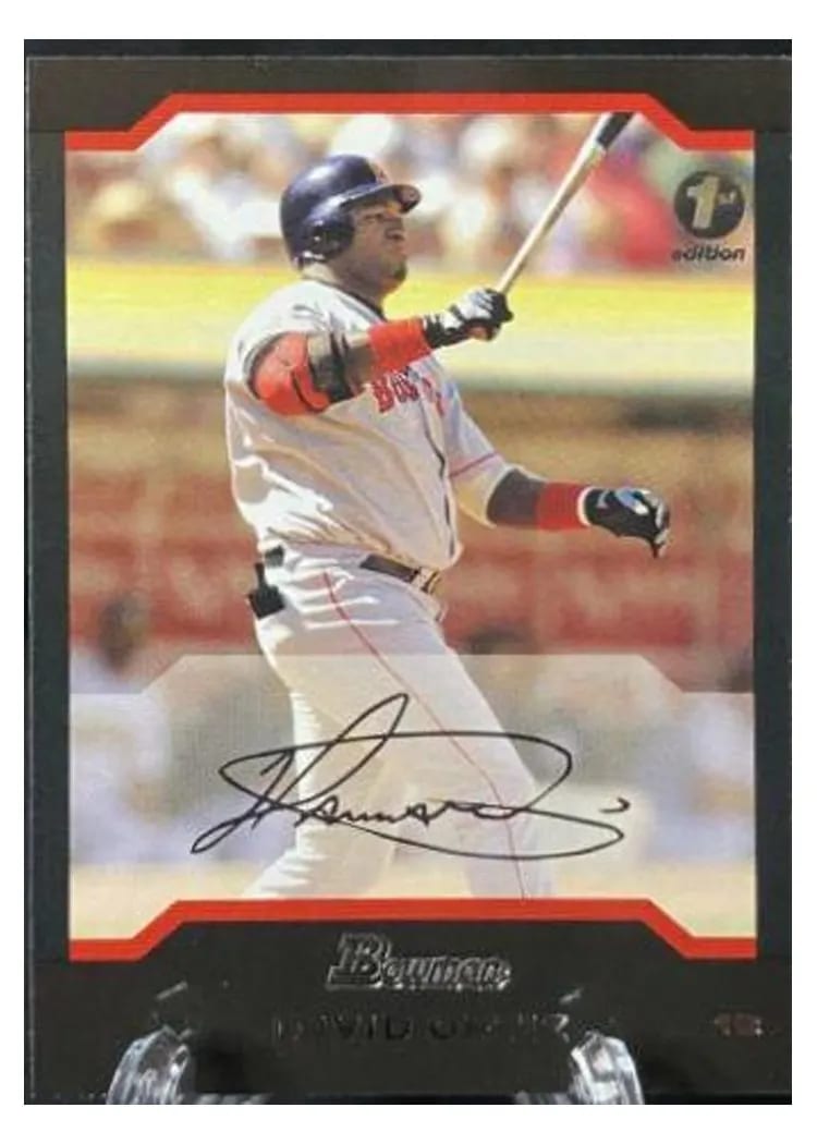 2004 Bowman David Ortiz #17 card