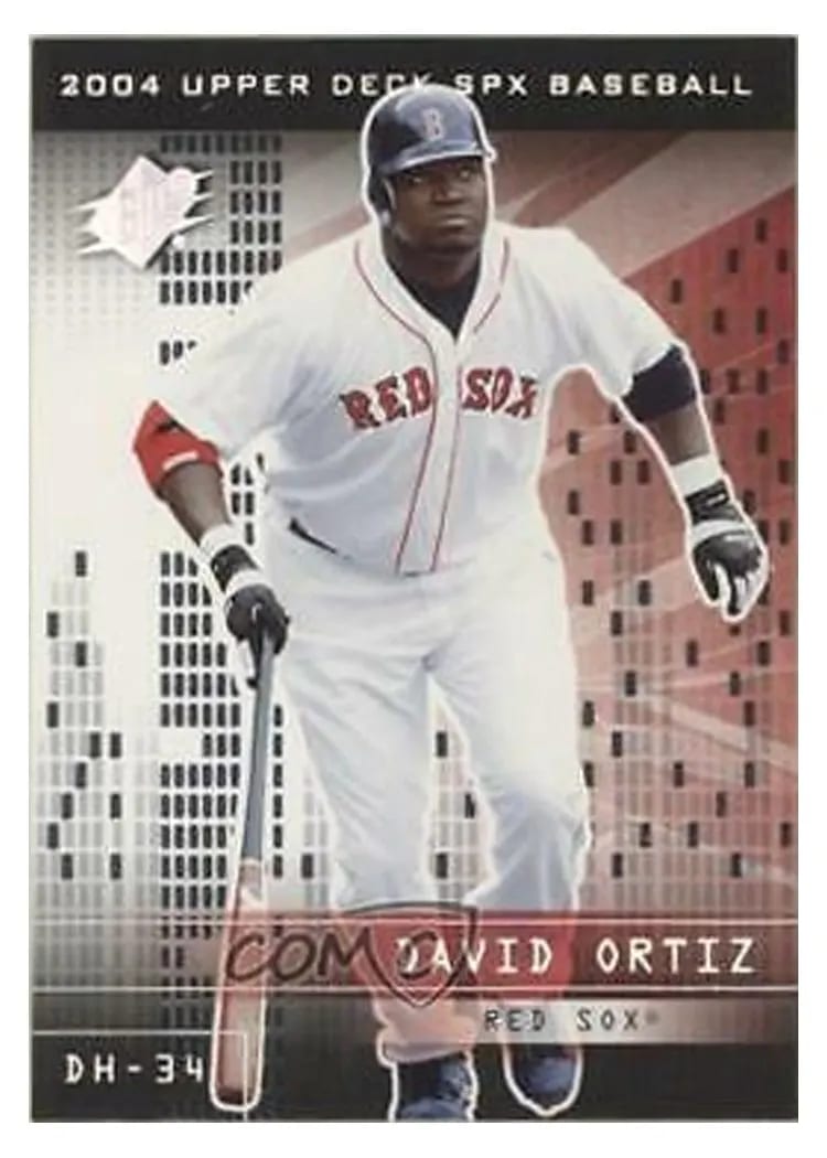 2004 Spx David Ortiz #71 card