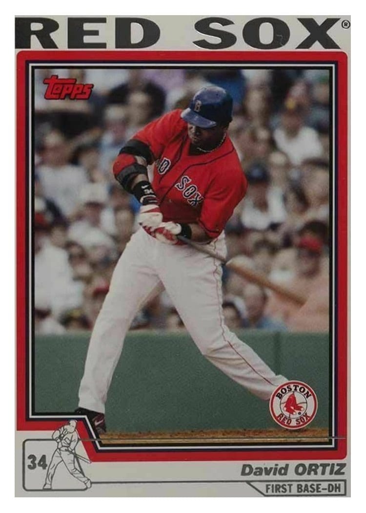 2004 Topps Base Set David Ortiz #623 card