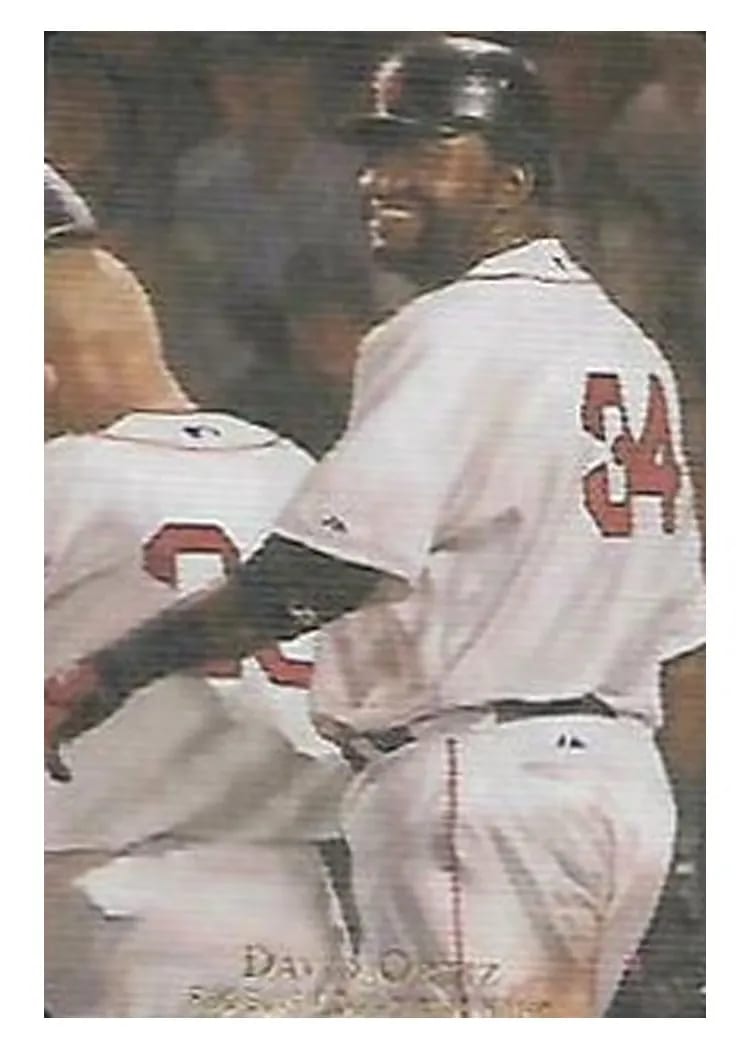 2008 Upper Deck Masterpieces David Ortiz #15 card