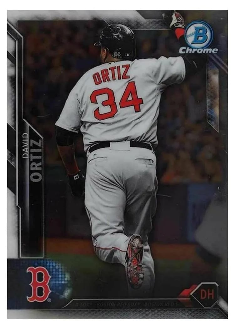 David Ortiz, 2016 Bowman Chrome