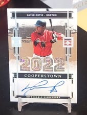 2025 Panini Impeccable Cooperstown Signatures David Ortiz #4