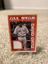 2025 Topps 1990 Topps Baseball All-Star Relics David Ortiz #90ASR-DO card
