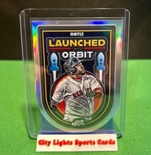 2025 Topps Cosmic Chrome Launched into Orbit David Ortiz #LIO-12 card