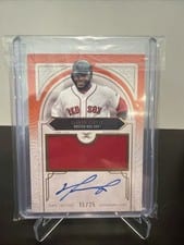 2025 Topps Diamond Icons Single Player Dual Team Autographed Relics David Ortiz #DTA-DO