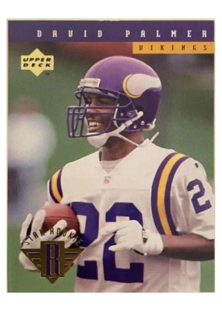 1994 Upper Deck David Palmer #16 card
