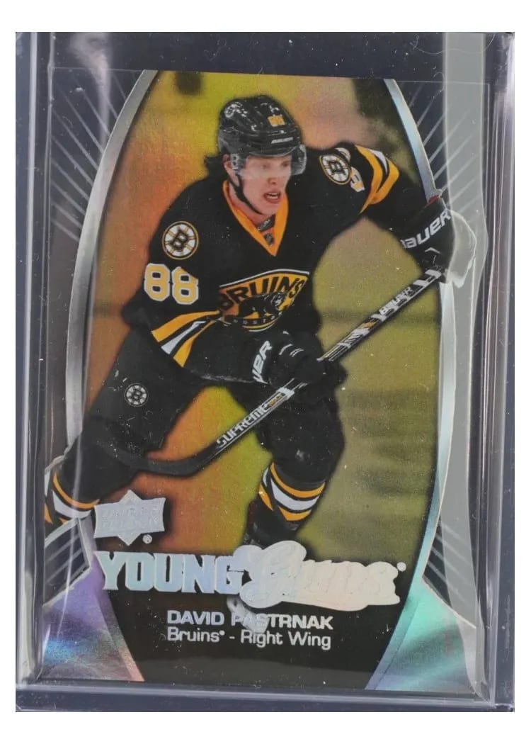 2014 Upper Deck David Pastrnak #495 card