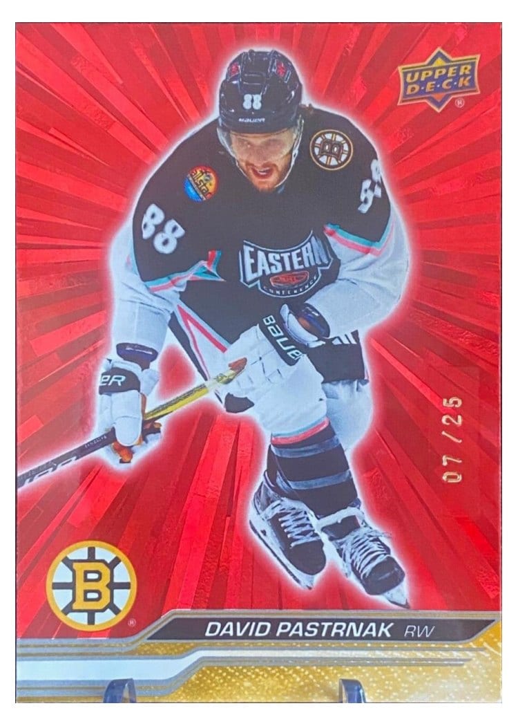 2023-24 Upper Deck Base Set David Pastrnak #659 card