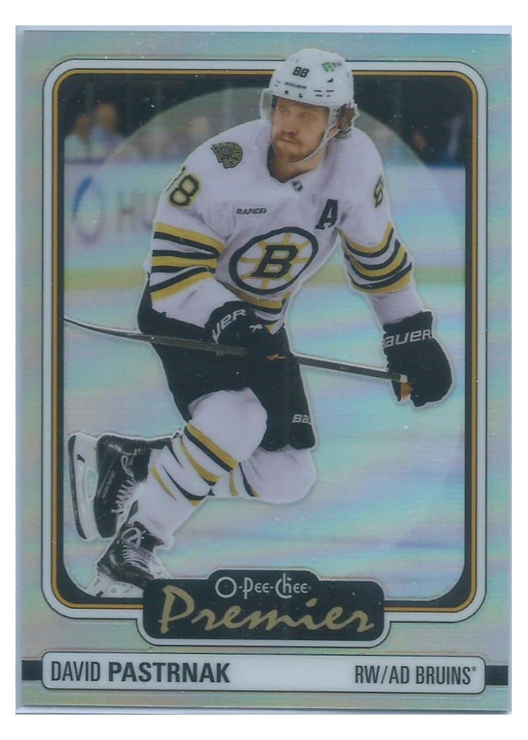2024-25 O-Pee-Chee Platinum O-Pee-Chee Premier David Pastrnak #OP10 card