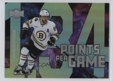 2024-25 Skybox Metal Universe Points Per Game David Pastrnak #PPG-20 card