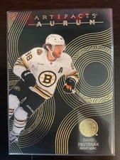 2024-25 Upper Deck Artifacts Aurum David Pastrnak #A-DP card