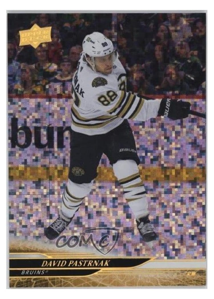 2024-25 Upper Deck Base Set David Pastrnak #258 card