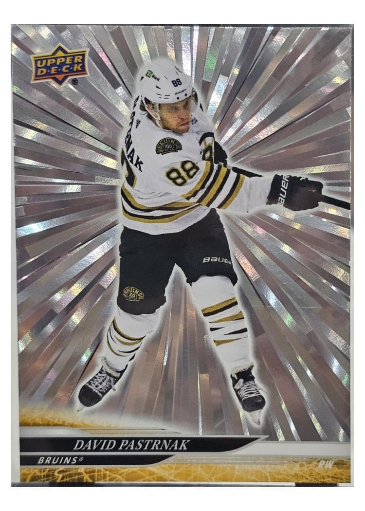 2024-25 Upper Deck Base Set David Pastrnak #258 card
