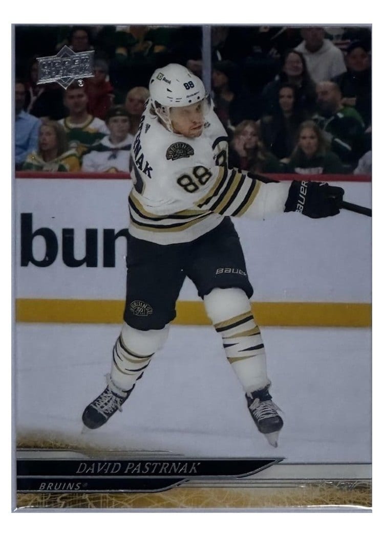2024-25 Upper Deck Base Set David Pastrnak #258 card