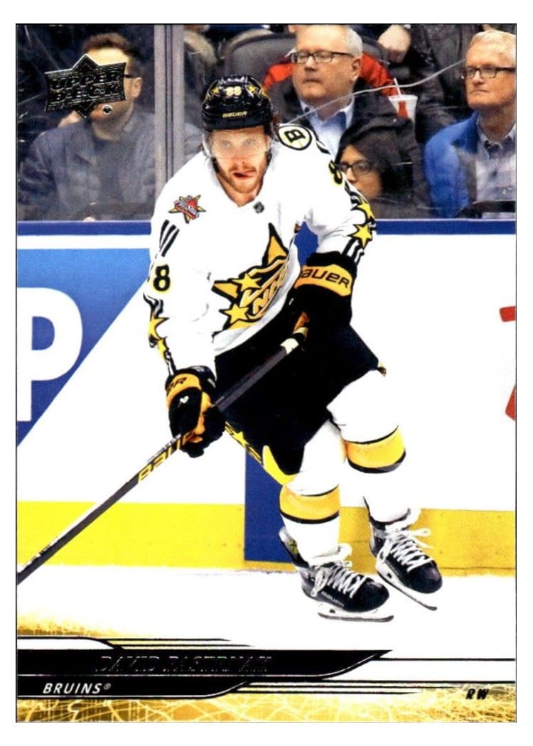 2024-25 Upper Deck Base Set David Pastrnak #668 card