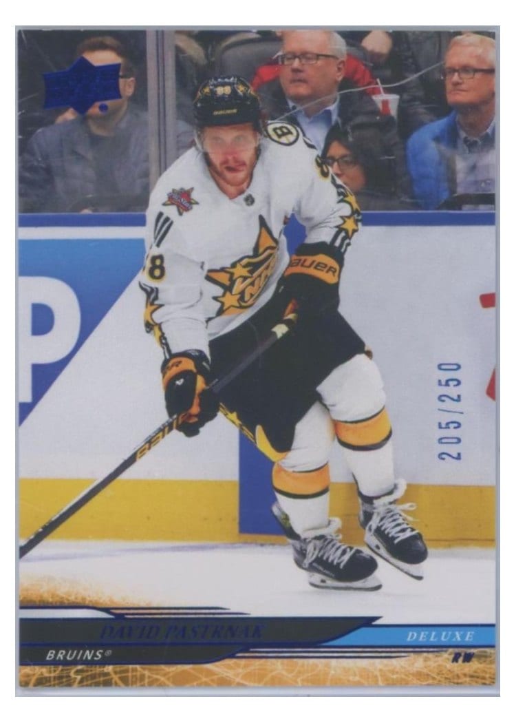 2024-25 Upper Deck Base Set David Pastrnak #668 card