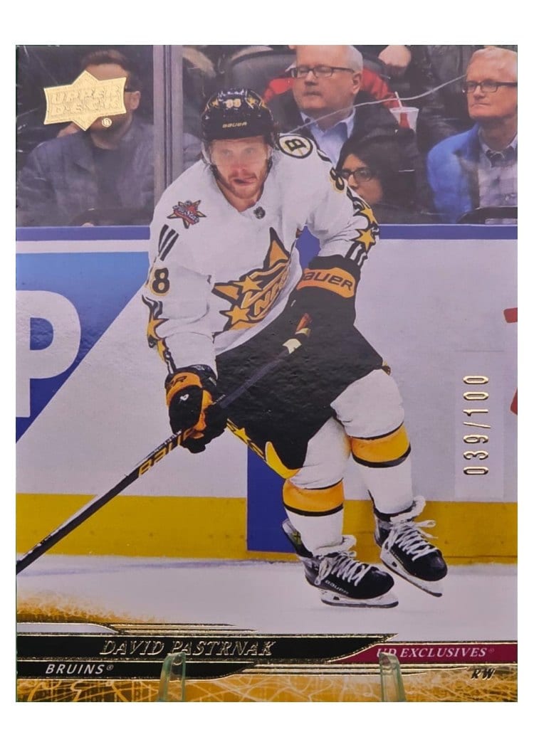 2024-25 Upper Deck Base Set David Pastrnak #668 card