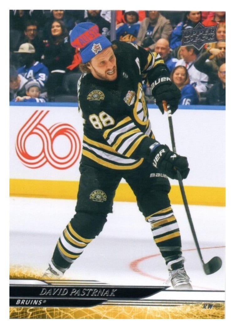 2024-25 Upper Deck Base Set David Pastrnak #668 card