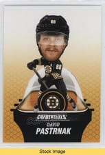 2024-25 Upper Deck Credentials Arena Giveaways - Bobbleheads David Pastrnak #BH-DP card