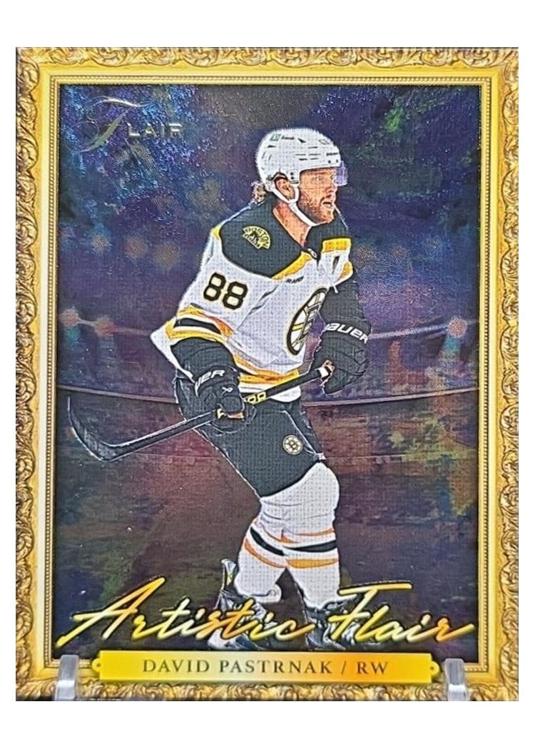 2025-26 Flair Artistic Flair David Pastrnak #AF-14 card