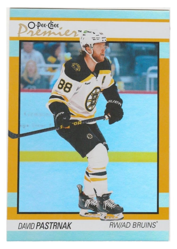 2025-26 O-Pee-Chee OPC Premier Jumbos David Pastrnak #PW-DP
