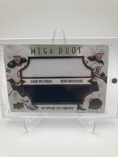 2024-25 Upper Deck Premier Premier Mega Jersey Duos David Pastrnak/Brad Marchand #PM2-PM