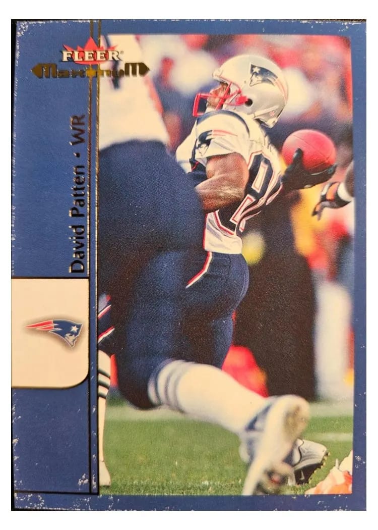 2002 Fleer Maximum David Patten #198 card