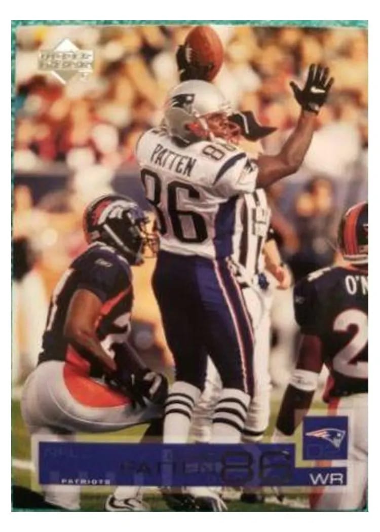 2002 Upper Deck David Patten #100 card