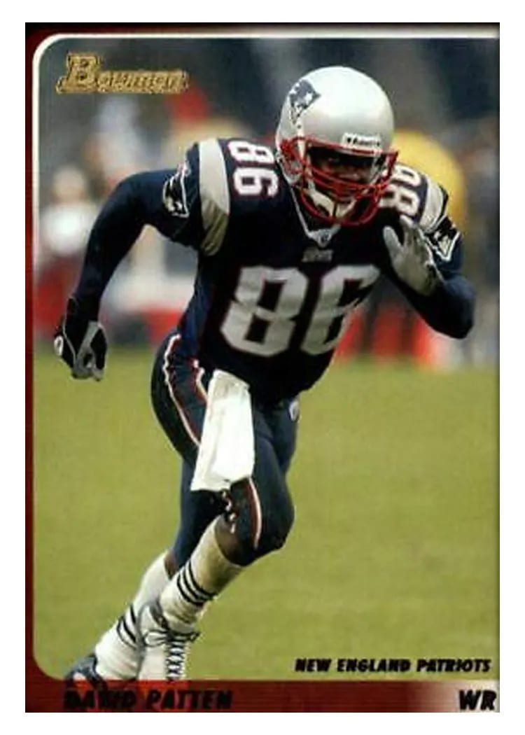 2003 Bowman David Patten #92 card