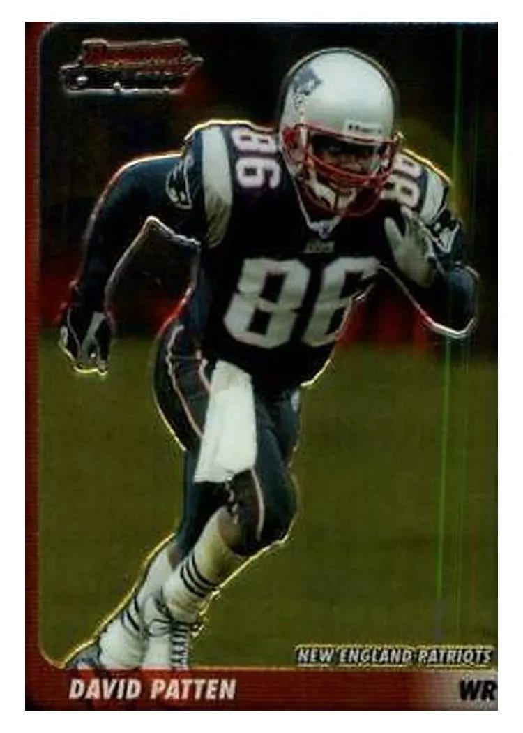 2003 Bowman Chrome David Patten #92 card