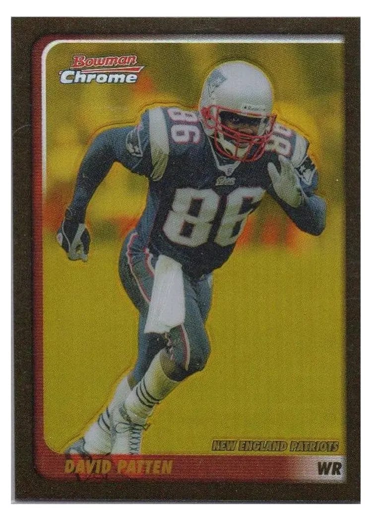 2003 Bowman Chrome David Patten #92 card