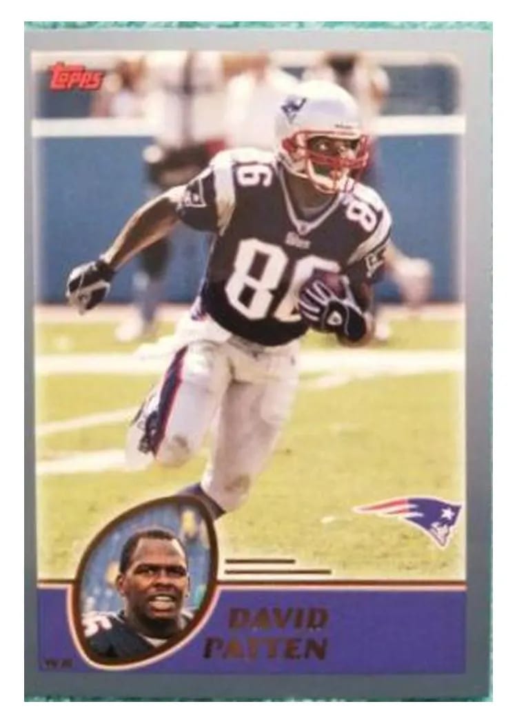 2003 Topps David Patten #13 card