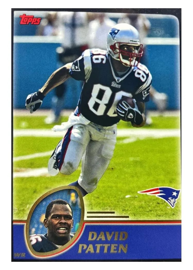2003 Topps David Patten #13 card