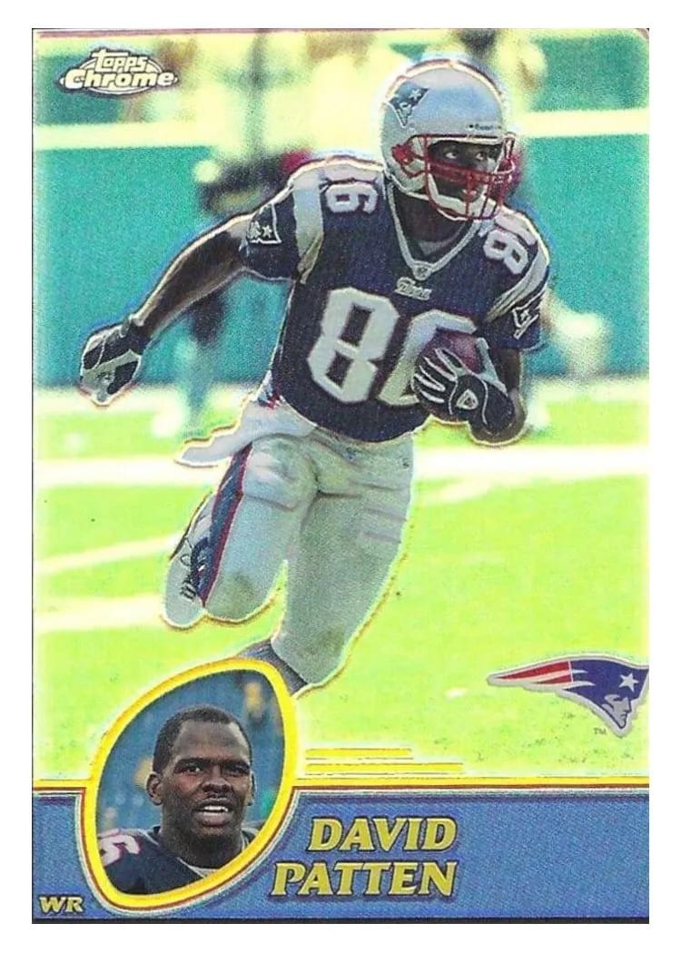 2003 Topps Chrome David Patten #7 card