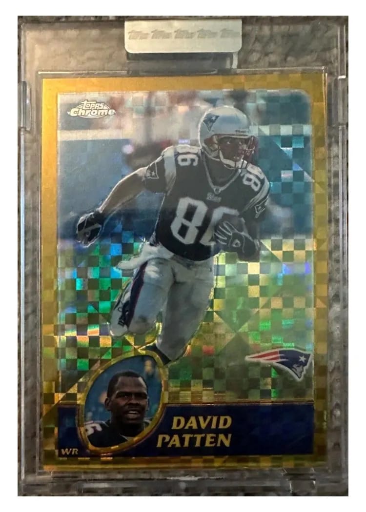 2003 Topps Chrome David Patten #7 card
