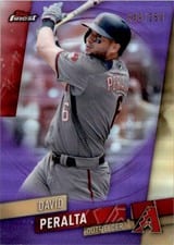 2019 Topps Finest David Peralta #28 card