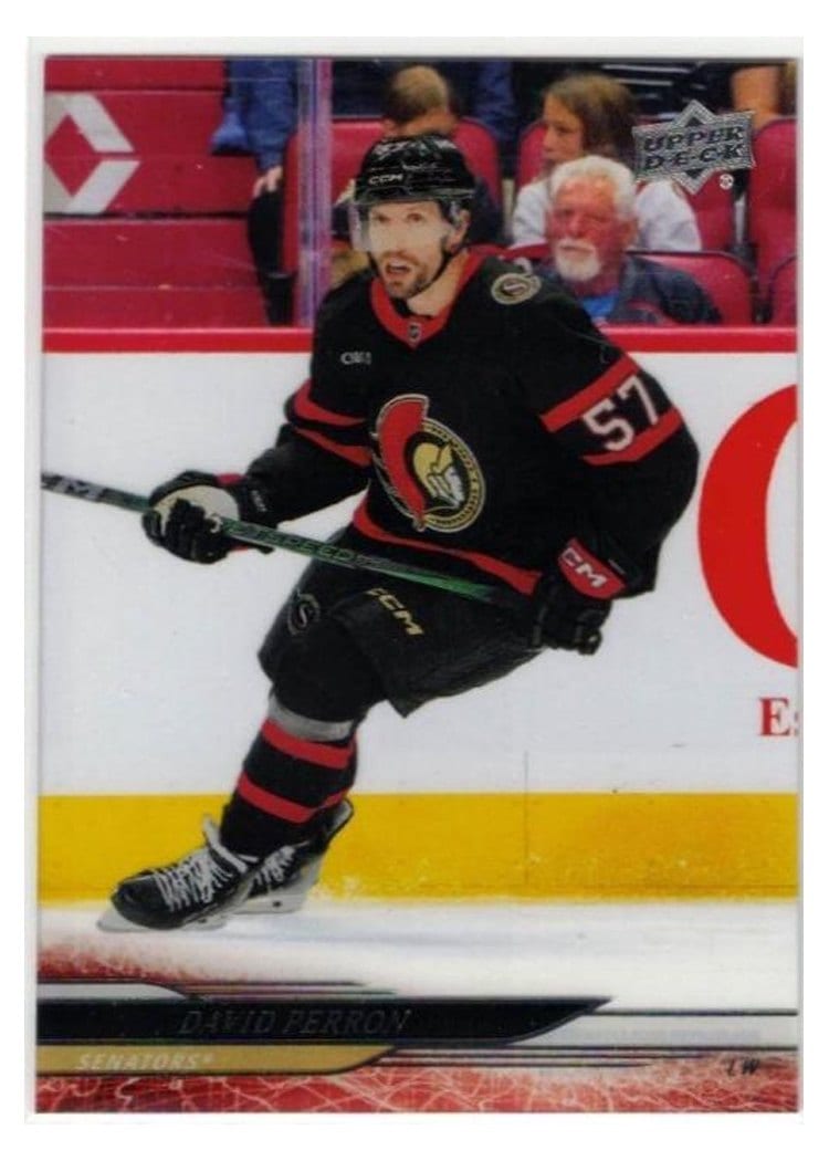 2024-25 Upper Deck Base Set David Perron #592 card