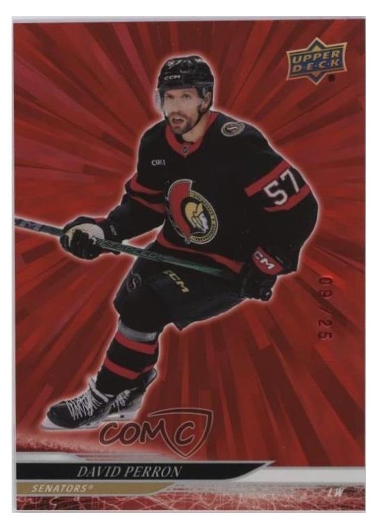 2024-25 Upper Deck Base Set David Perron #592 card