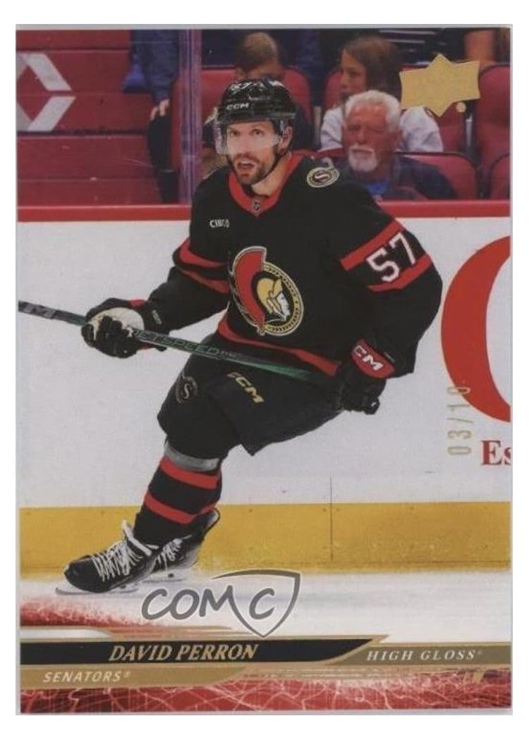 2024-25 Upper Deck Base Set David Perron #592 card