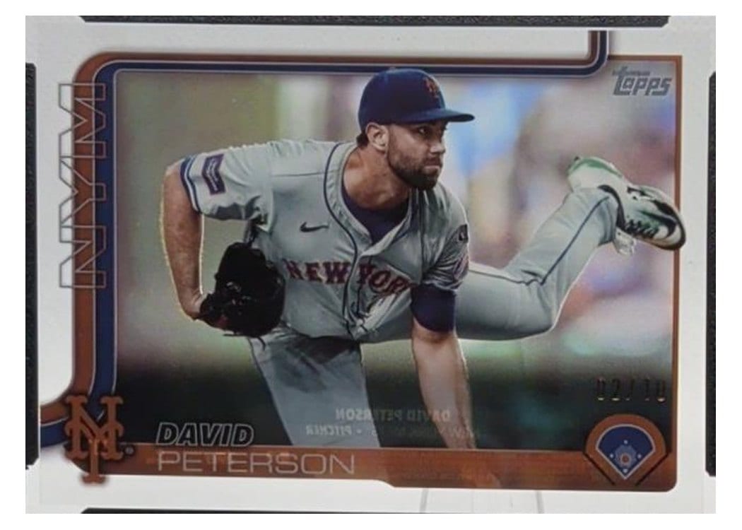 2025 Topps Base Set David Peterson #131 card