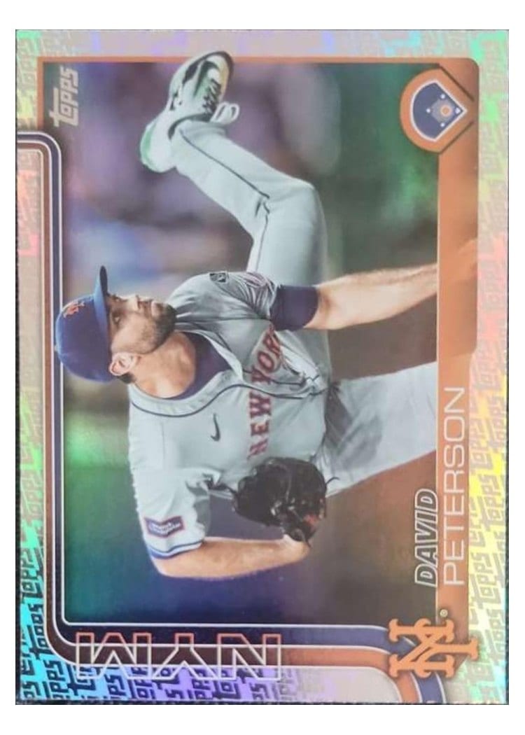 2025 Topps Base Set David Peterson #131 card