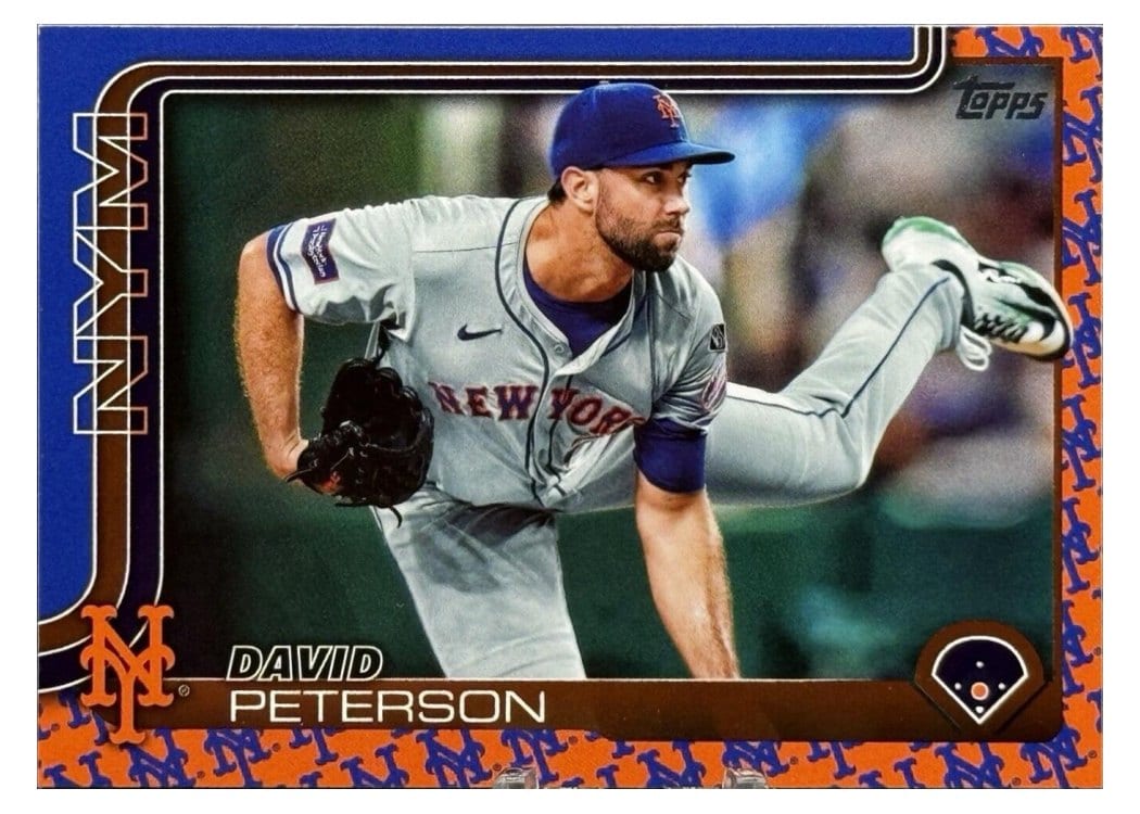 2025 Topps Base Set David Peterson #131 card