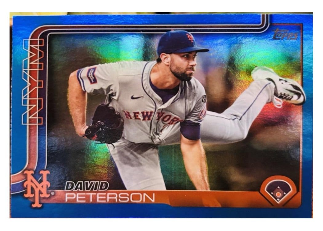 2025 Topps Base Set David Peterson #131 card