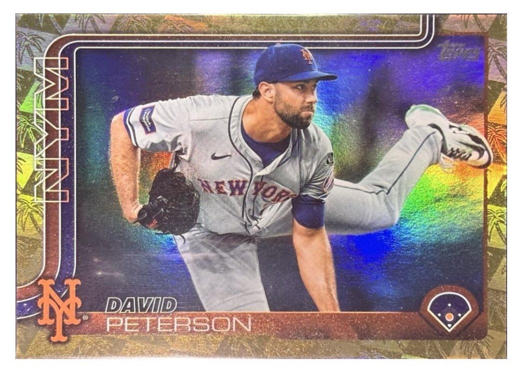 2025 Topps Base Set David Peterson #131 card
